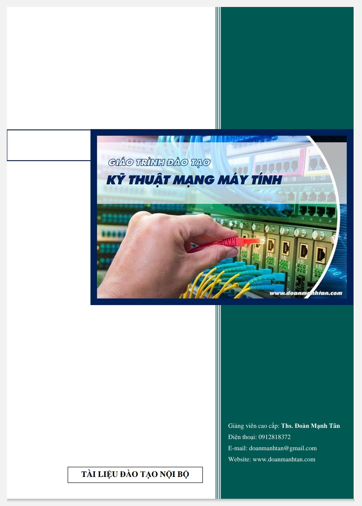 Giáo trình đào tạo kỹ thuật mạng máy tính